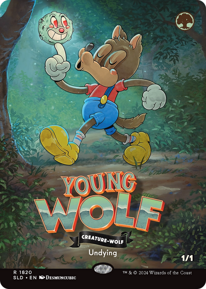 Young Wolf [Secret Lair Drop Series] Magic: The Gathering