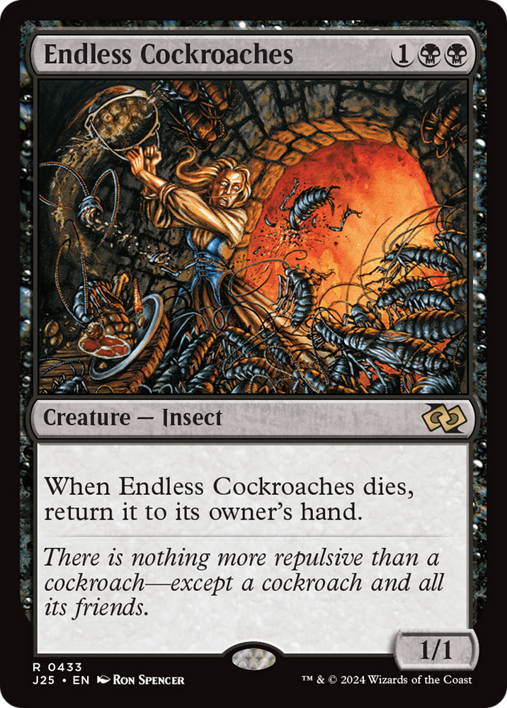 Endless Cockroaches [Foundations Jumpstart] Magic: The Gathering