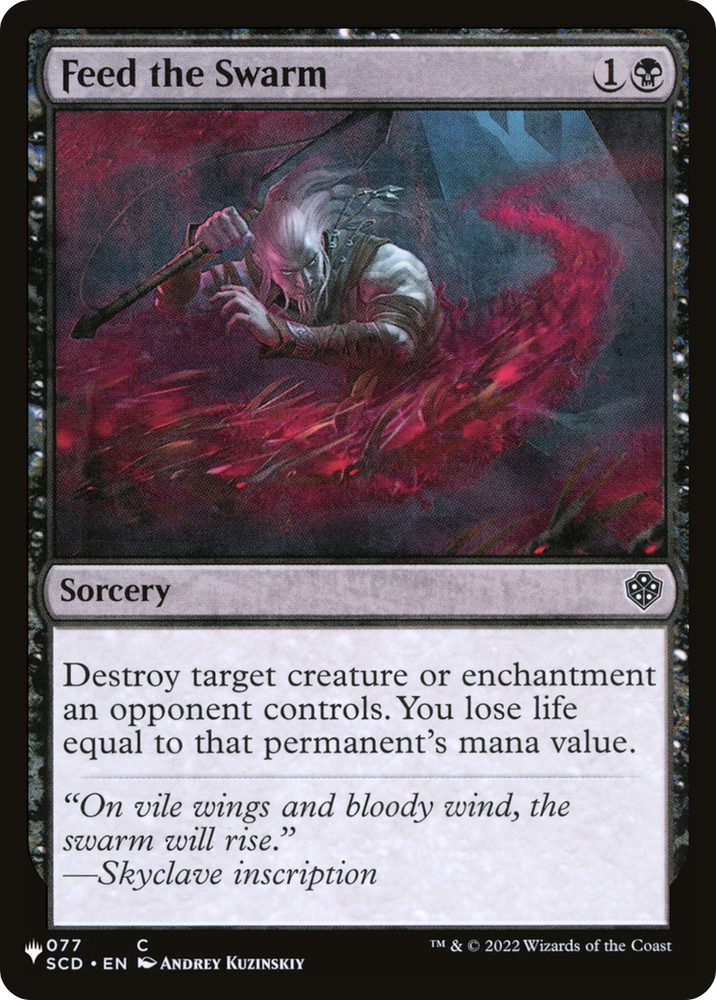 Feed the Swarm [The List] Magic: The Gathering