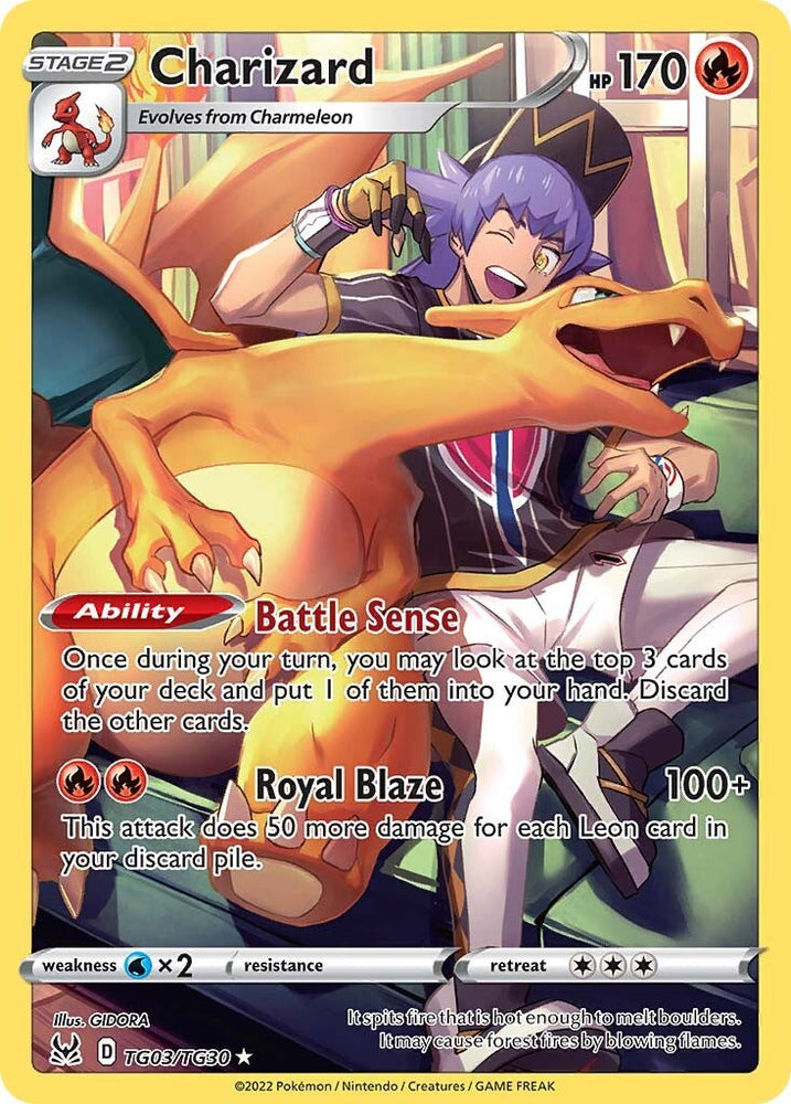 Charizard (TG03/TG30) [Sword & Shield: Lost Origin] Pokémon