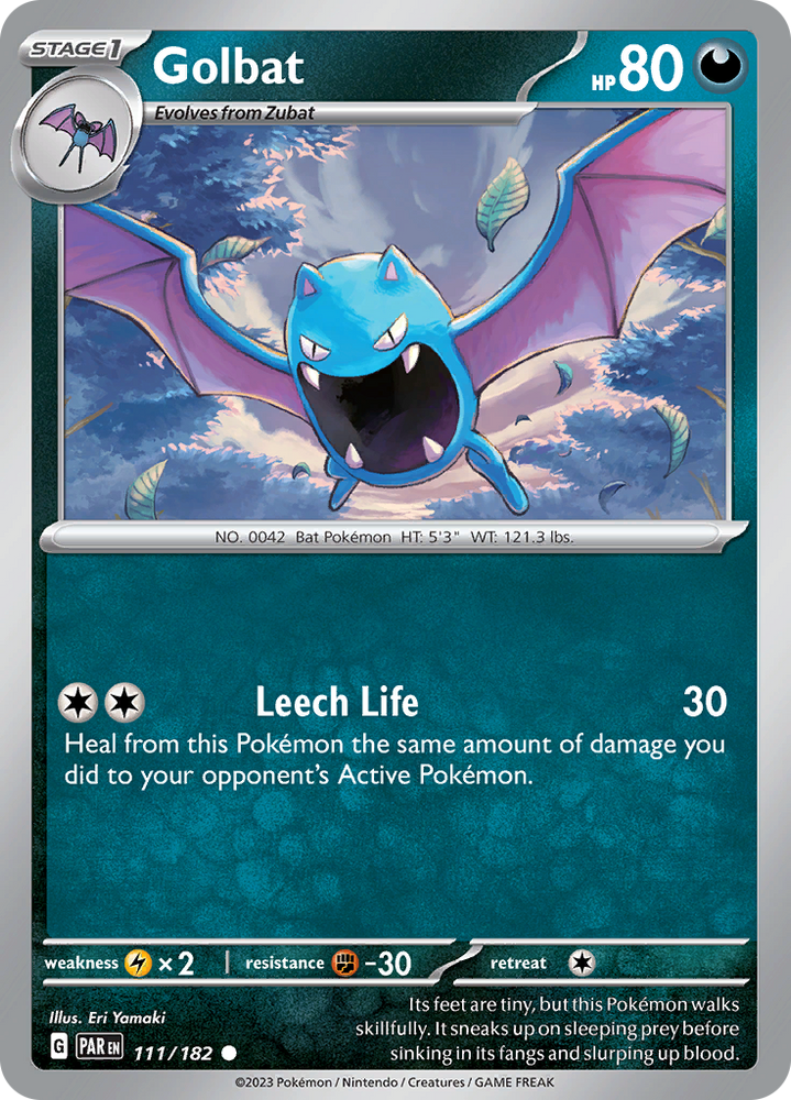 Golbat (111/182) [Scarlet & Violet: Paradox Rift] Pokémon