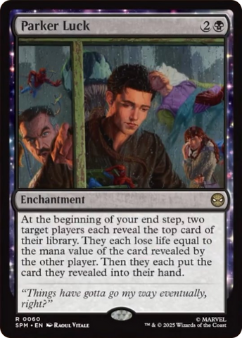 Parker Luck [Marvel's Spider-Man] Magic: The Gathering