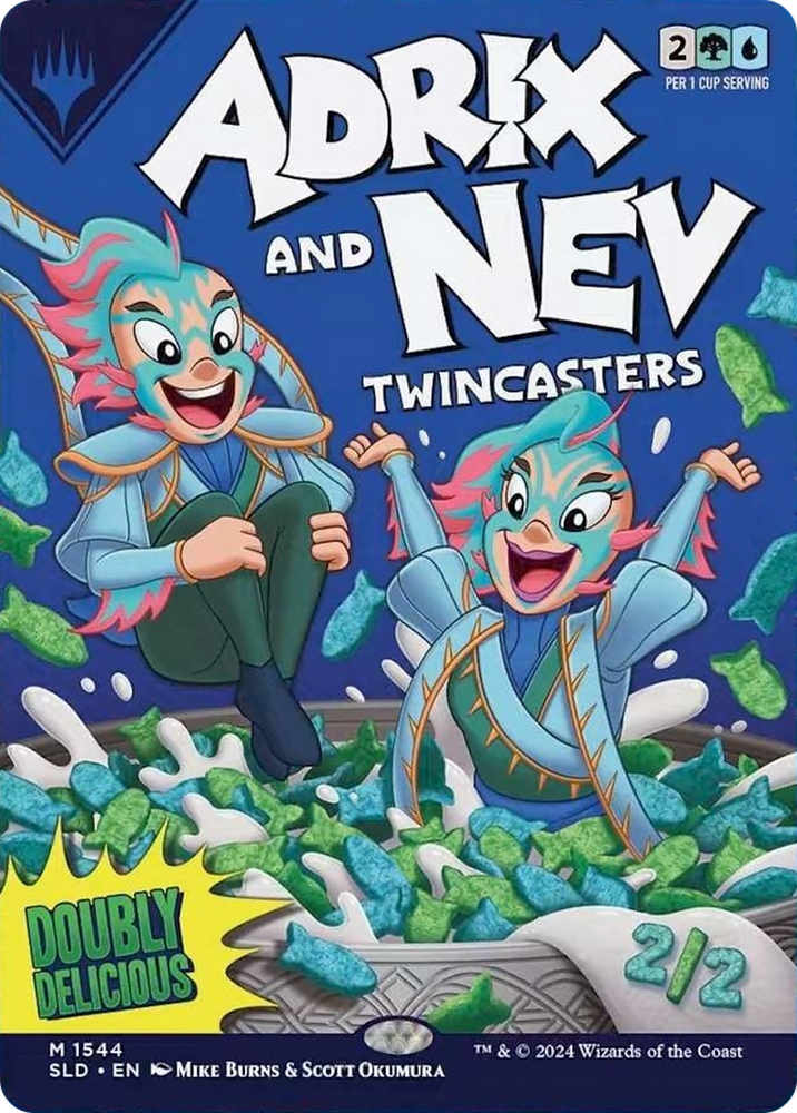 Adrix and Nev, Twincasters [Secret Lair Drop Series] Magic: The Gathering
