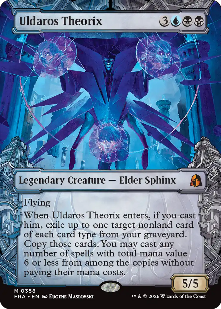 Uldaros Theorix (Showcase) (0358) [Reality Fracture] Magic: The Gathering