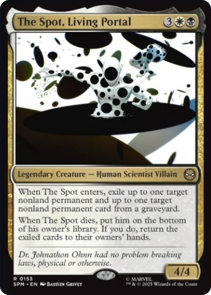 The Spot, Living Portal [Marvel's Spider-Man] Magic: The Gathering