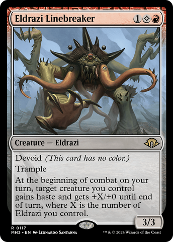 Eldrazi Linebreaker [Modern Horizons 3] Magic: The Gathering