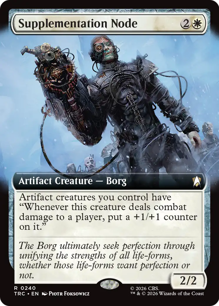 Supplementation Node (Extended Art) [Star Trek Commander] Magic: The Gathering
