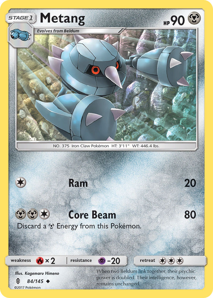 Metang (84/145) [Sun & Moon: Guardians Rising] Pokémon