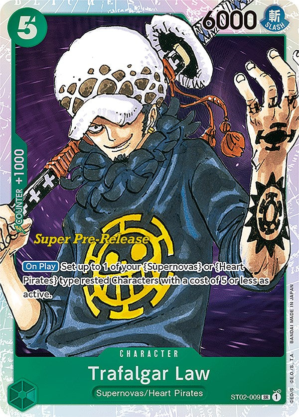 Trafalgar Law [Super Pre-Release Starter Deck: Worst Generation] Bandai
