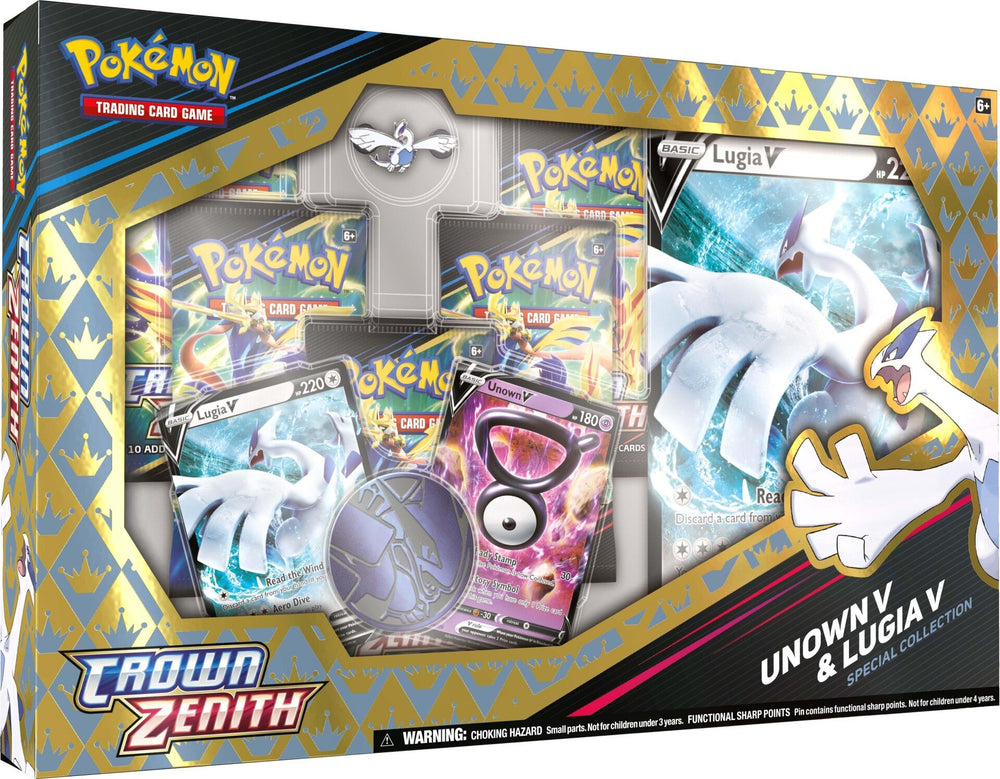 Sword & Shield: Crown Zenith - Special Collection (Unown V & Lugia V) Pokémon
