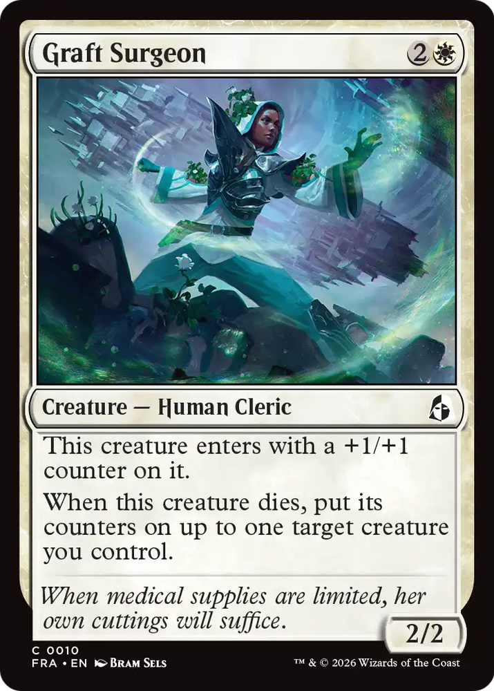 Graft Surgeon [Reality Fracture] Magic: The Gathering