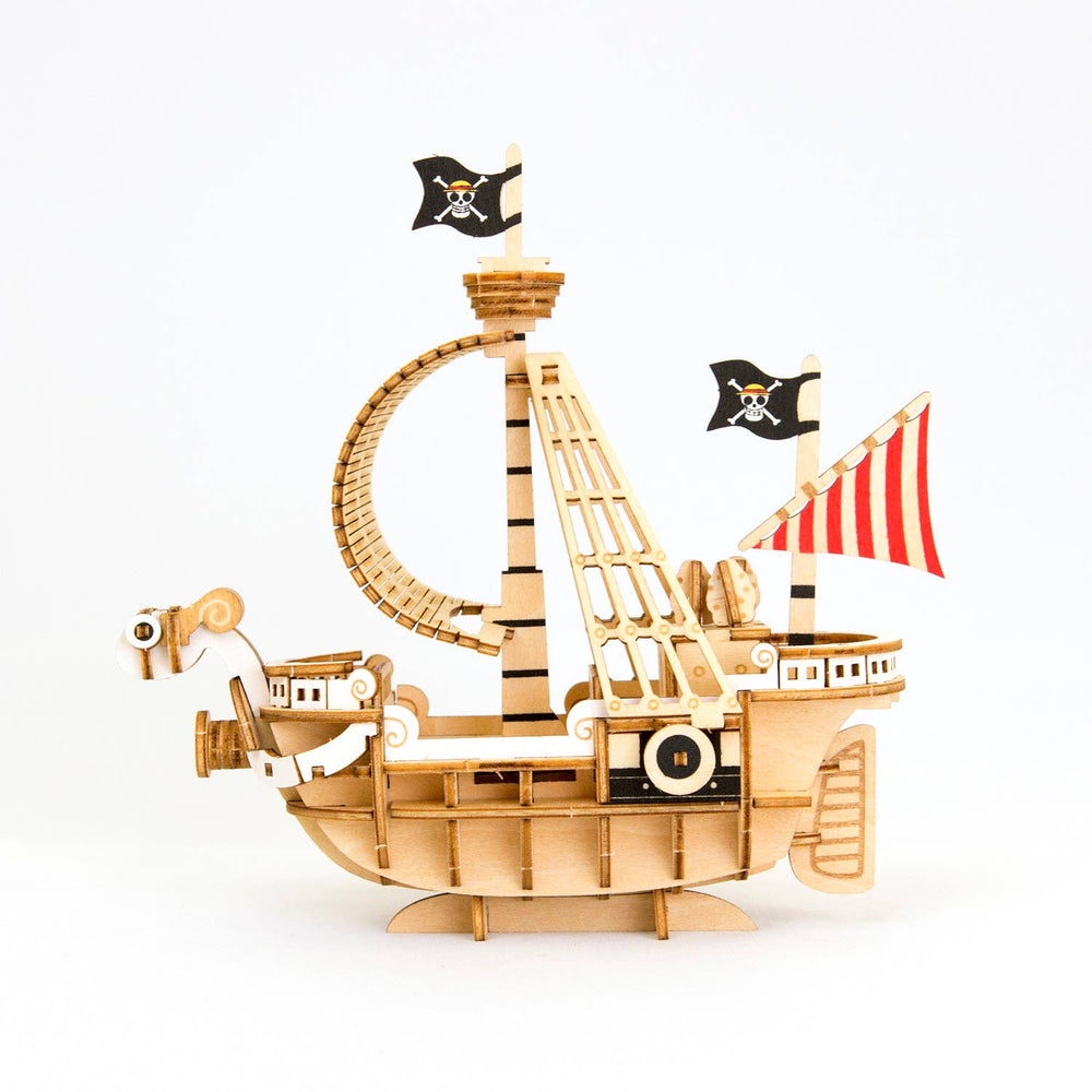 Wa-gu-mi One Piece Going Merry Ship Model Wooden 3D Puzzles