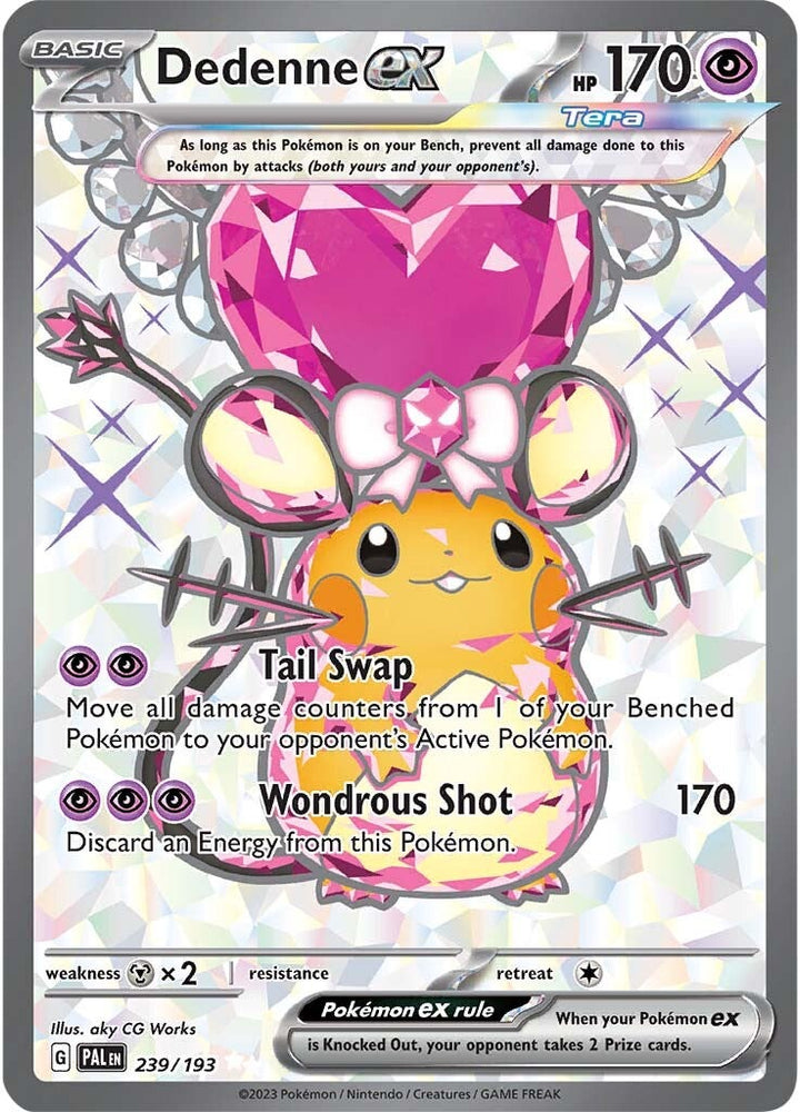 Dedenne ex (239/193) [Scarlet & Violet: Paldea Evolved] Pokémon