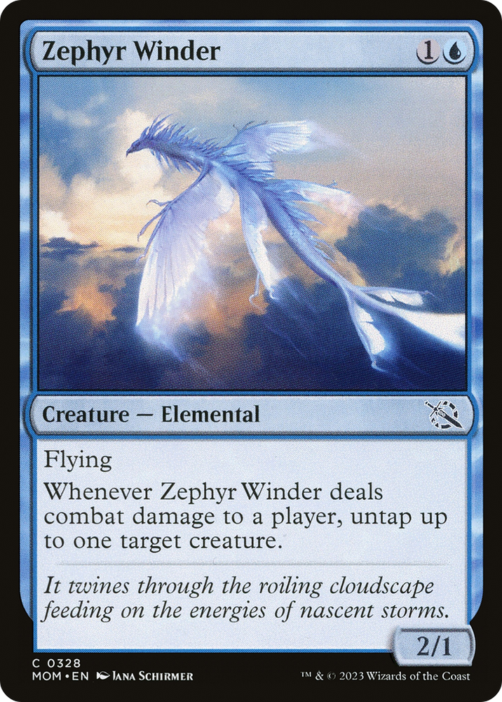 Zephyr Winder [March of the Machine] Magic: The Gathering