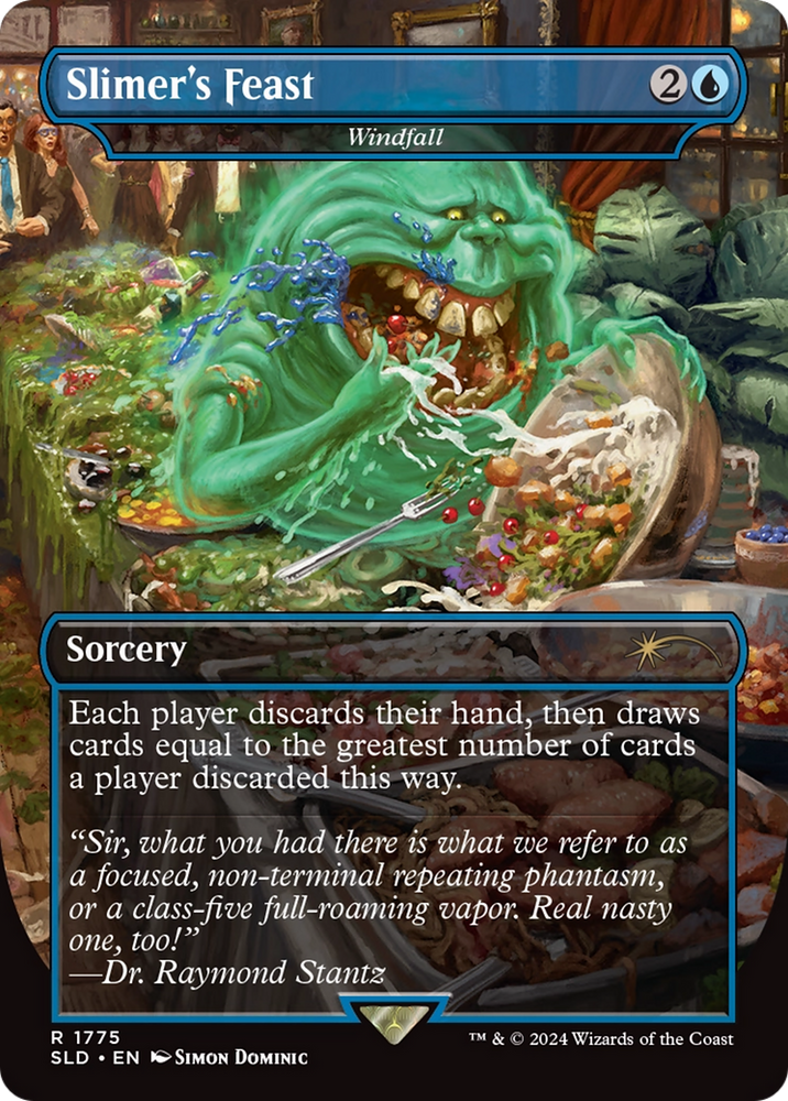 Slimer's Feast - Windfall [Secret Lair Drop Series] Magic: The Gathering