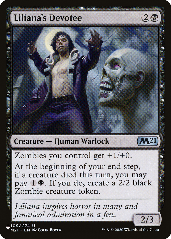 Liliana's Devotee [The List] Magic: The Gathering