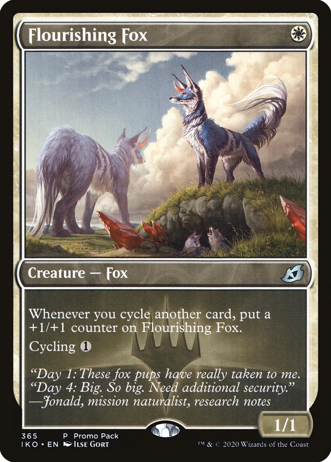 Flourishing Fox (Promo Pack) [Ikoria: Lair of Behemoths Promos] Magic: The Gathering
