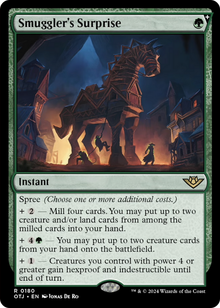 Smuggler's Surprise [Outlaws of Thunder Junction] Magic: The Gathering