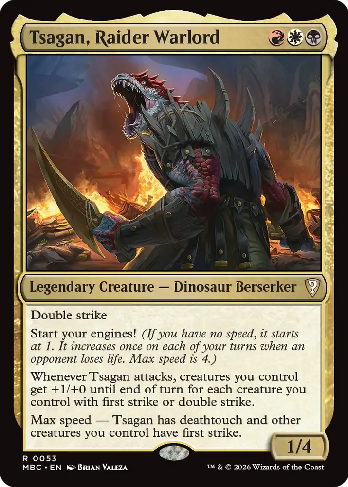 Tsagan, Raider Warlord [Mystery Booster: Commander Edition] Magic: The Gathering