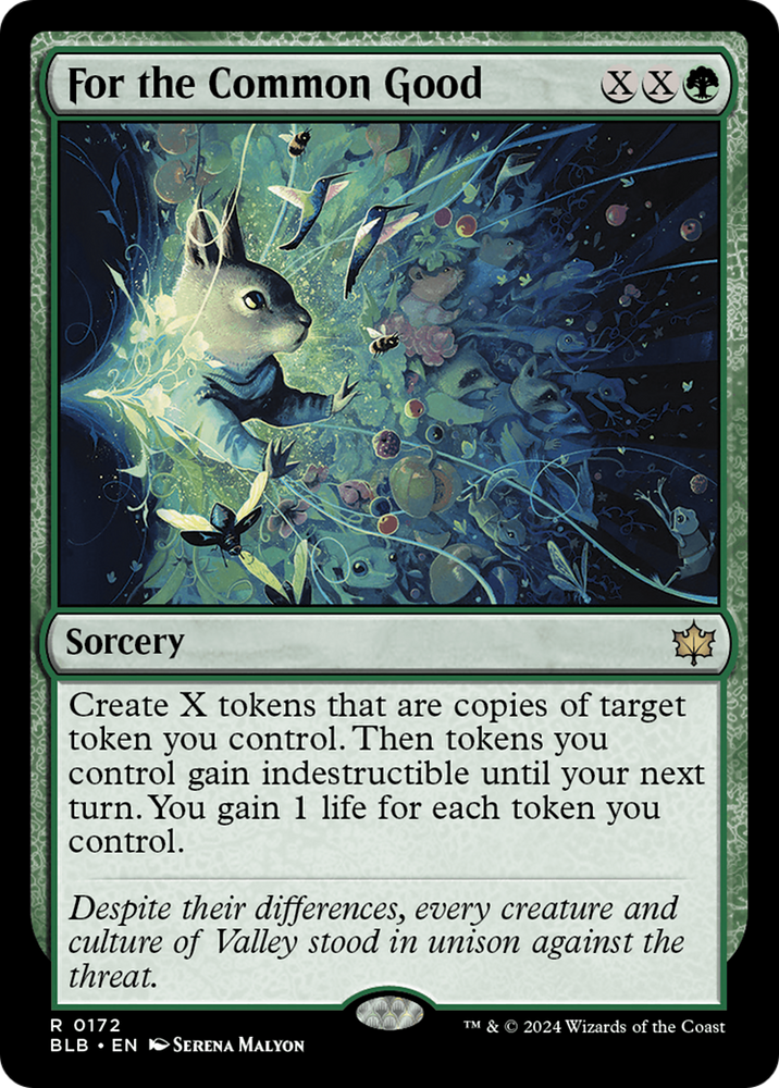 For the Common Good [Bloomburrow] Magic: The Gathering