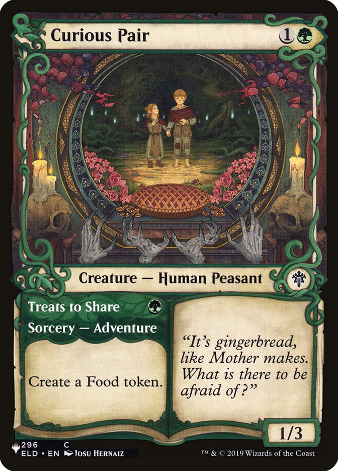Curious Pair // Treats to Share [The List] Magic: The Gathering