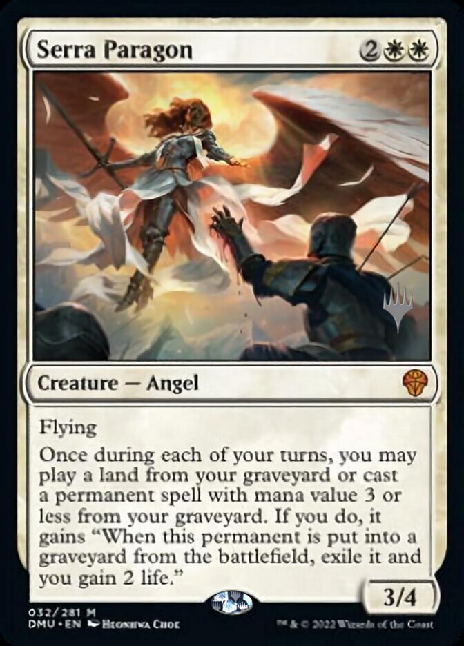 Serra Paragon (Promo Pack) [Dominaria United Promos] Magic: The Gathering