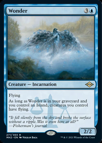 Wonder (Foil Etched) [Modern Horizons 2] Magic: The Gathering