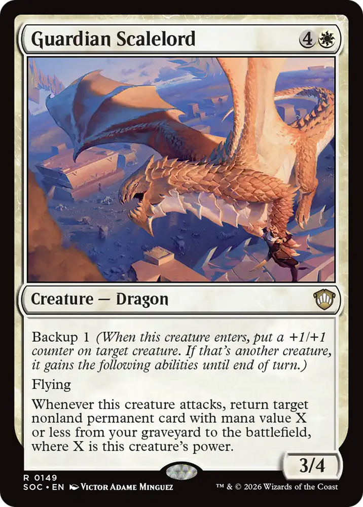 Guardian Scalelord [Secrets of Strixhaven Commander] Magic: The Gathering