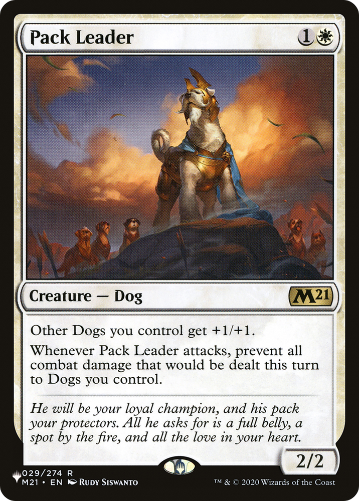 Pack Leader [The List] Magic: The Gathering
