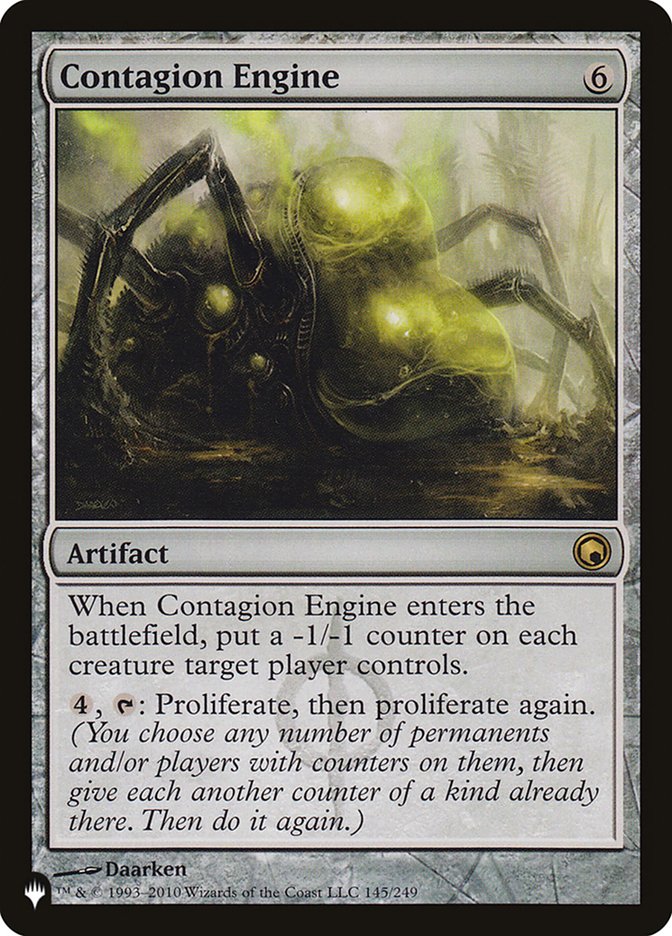 Contagion Engine [The List] Magic: The Gathering