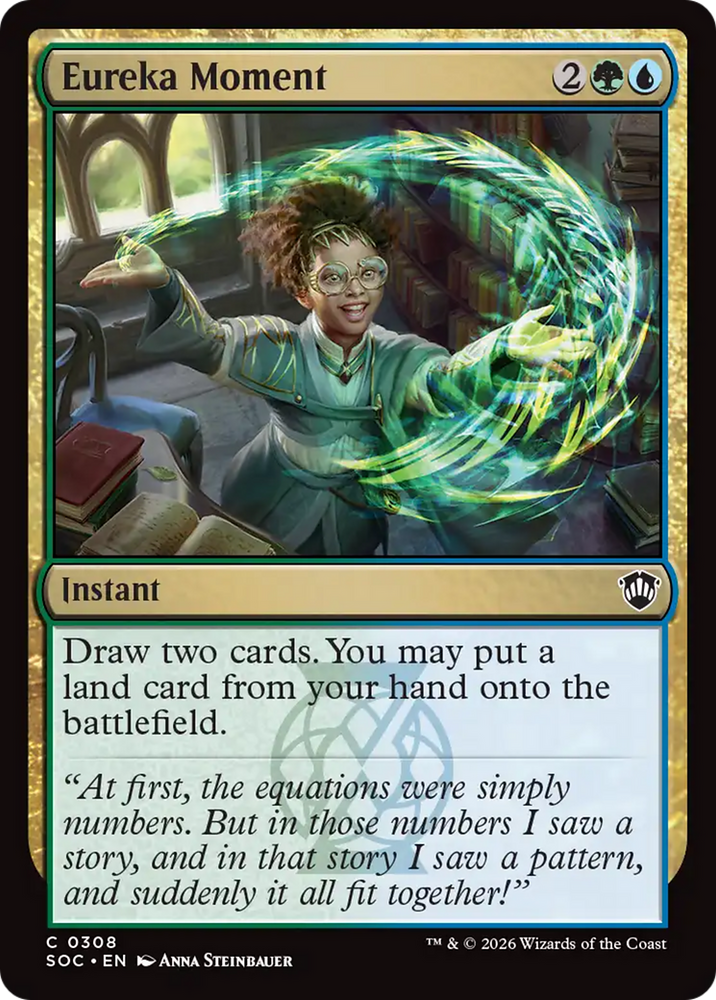 Eureka Moment [Secrets of Strixhaven Commander] Magic: The Gathering