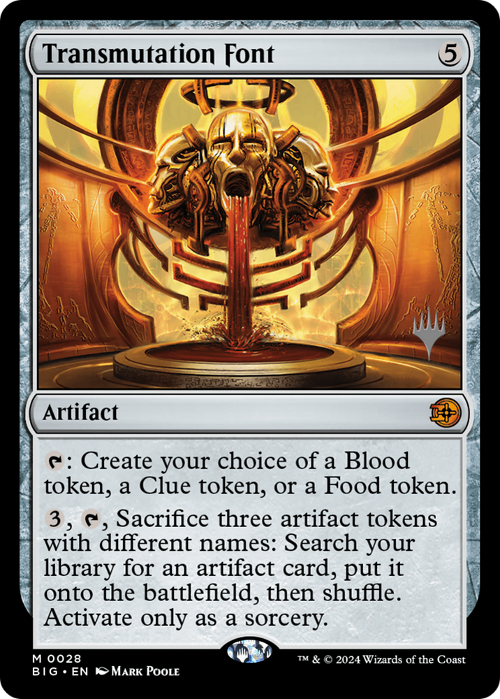 Transmutation Font [Reality Fracture Promos] Magic: The Gathering