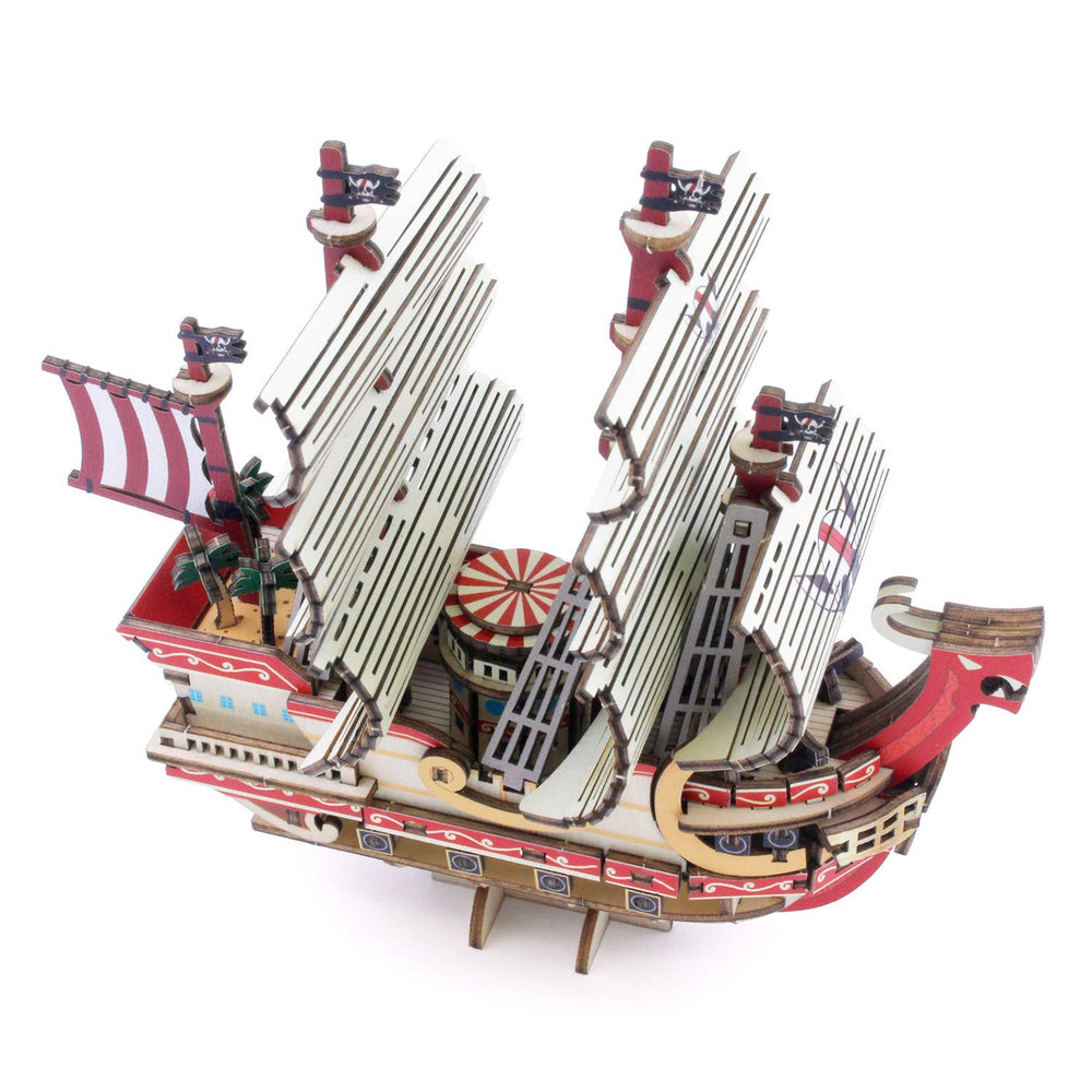 Wa-gu-mi One Piece Red Force Ship Model Wooden 3D Puzzles