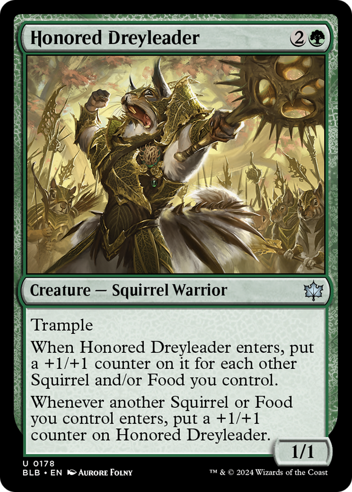 Honored Dreyleader [Bloomburrow] Magic: The Gathering