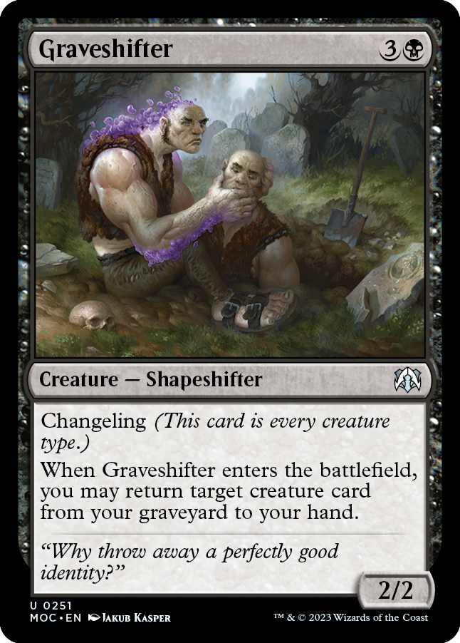 Graveshifter [March of the Machine Commander] Magic: The Gathering