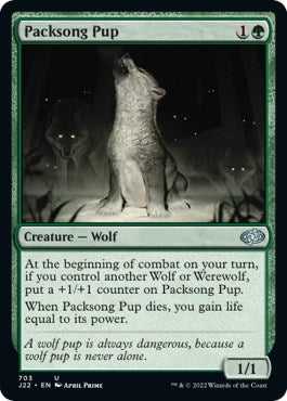 Packsong Pup [Jumpstart 2022] Magic: The Gathering