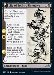 Life of Toshiro Umezawa // Memory of Toshiro [Kamigawa: Neon Dynasty] Magic: The Gathering