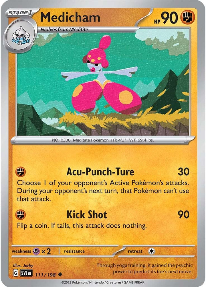 Medicham (111/198) [Scarlet & Violet: Base Set] Pokémon