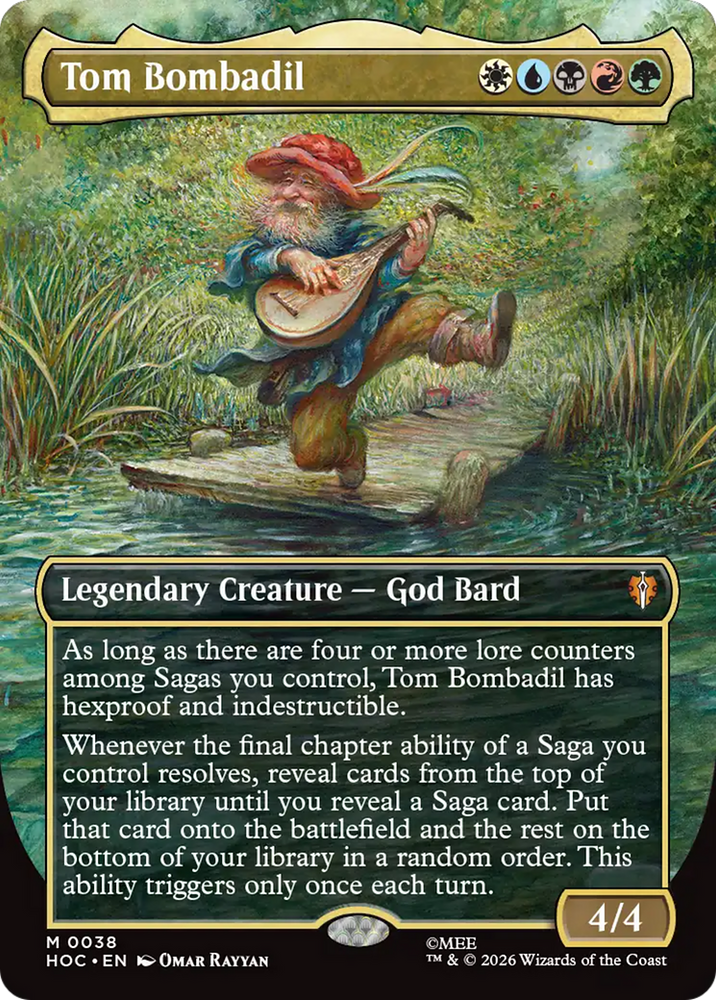 Tom Bombadil (Borderless) [The Hobbit] Magic: The Gathering