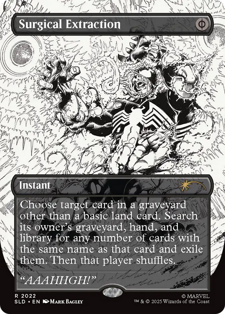 Surgical Extraction (2022) (Rainbow Foil) [Secret Lair Drop Series] Magic: The Gathering