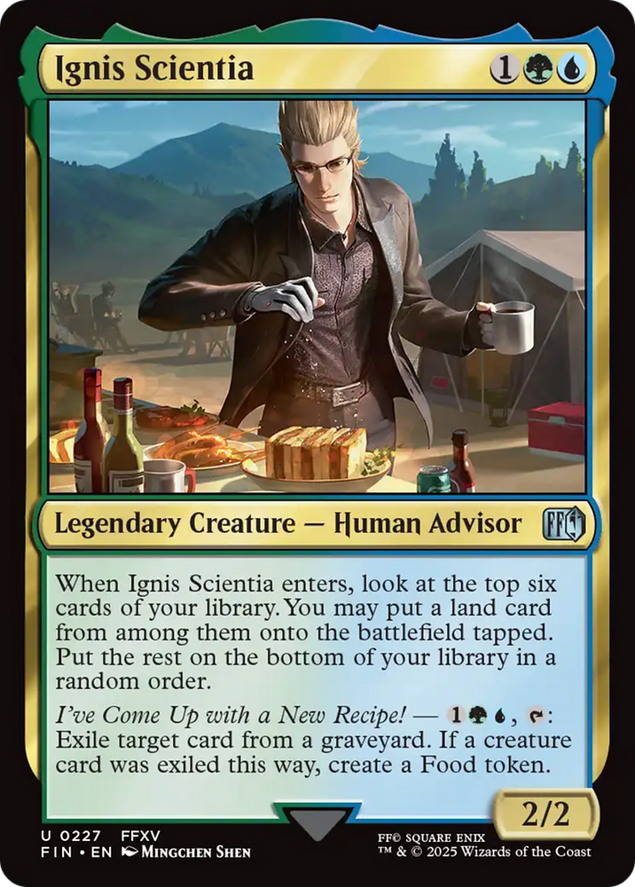 Ignis Scientia [FINAL FANTASY] Magic: The Gathering