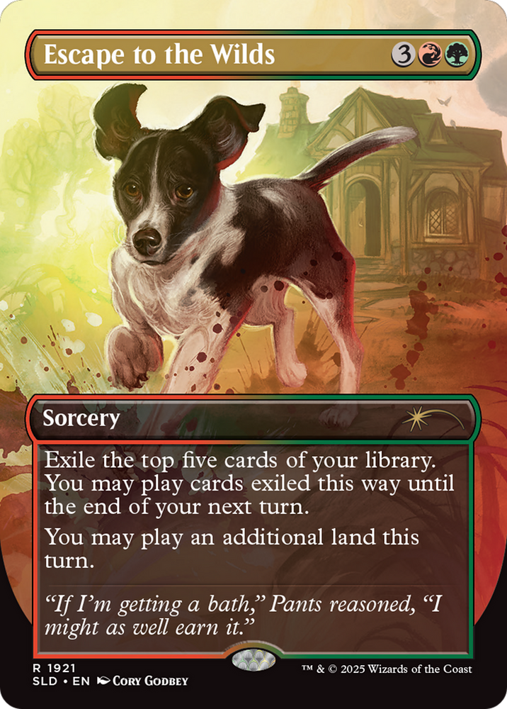 Escape to the Wilds (1921) (Rainbow Foil) [Secret Lair Drop Series] Magic: The Gathering