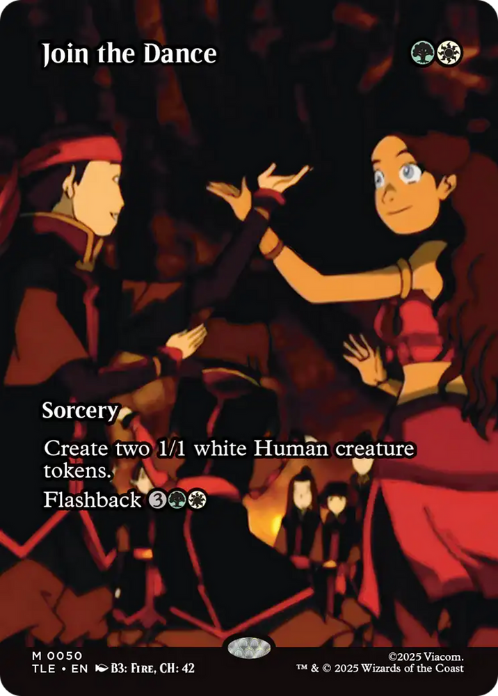 Join the Dance (Borderless) [Avatar: The Last Airbender: Eternal-Legal] Magic: The Gathering