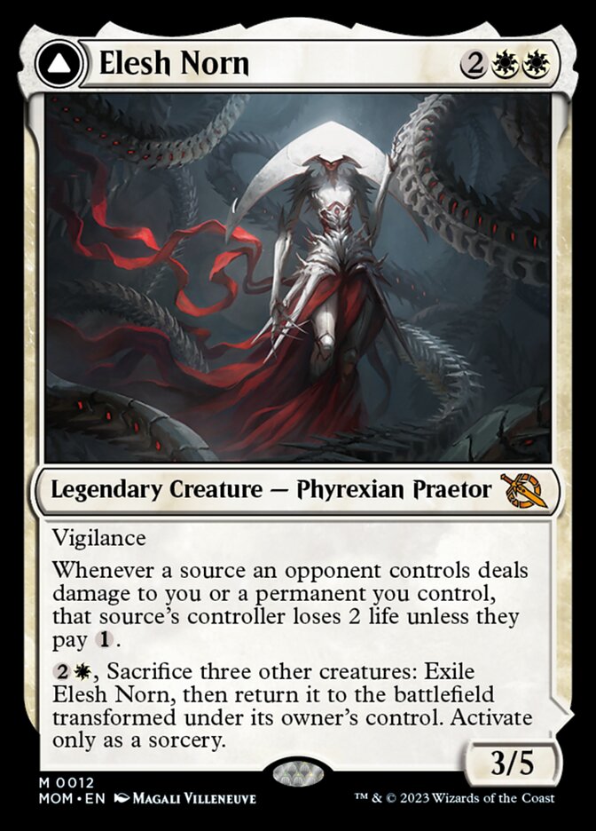 Elesh Norn // The Argent Etchings [March of the Machine] Magic: The Gathering