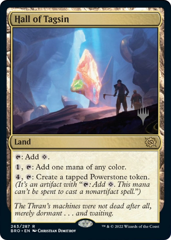 Hall of Tagsin (Promo Pack) [The Brothers' War Promos] Magic: The Gathering