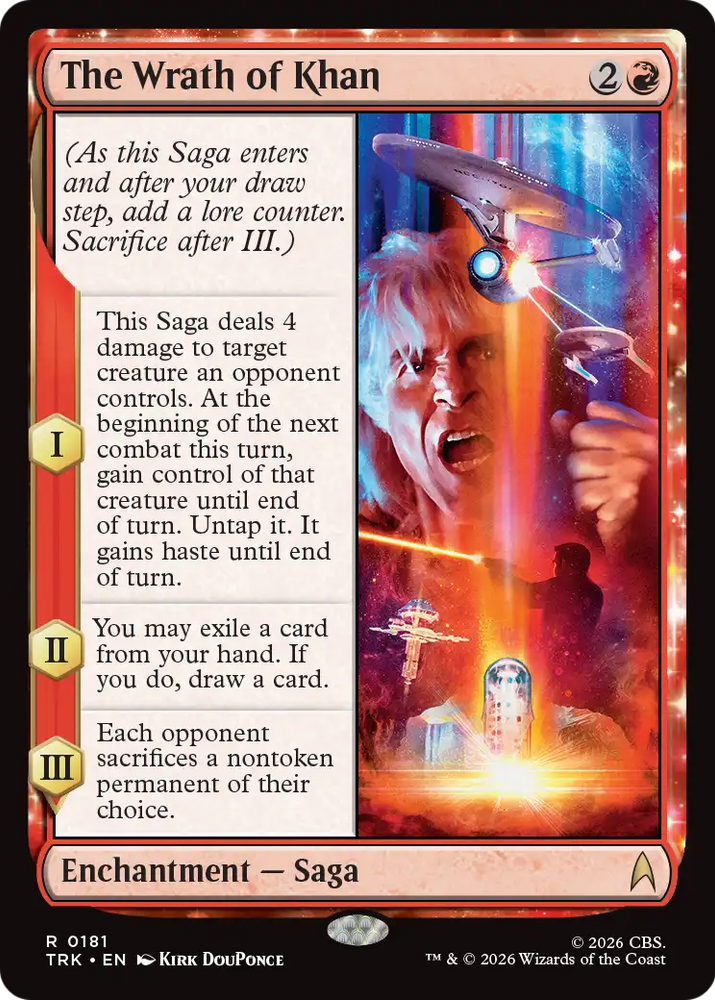 The Wrath of Khan [Star Trek] Magic: The Gathering