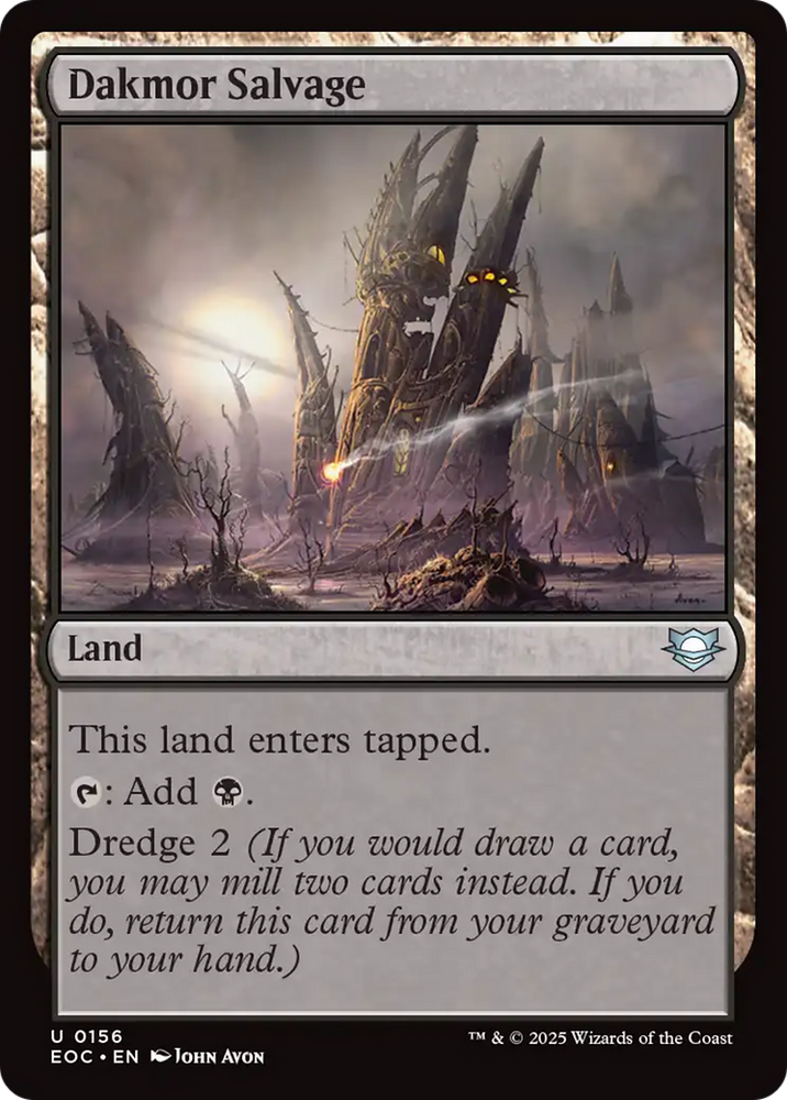 Dakmor Salvage [Edge of Eternities Commander] Magic: The Gathering