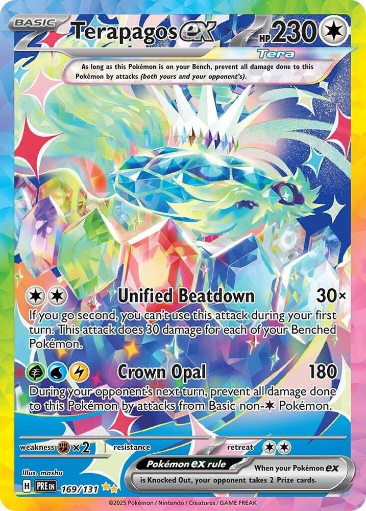 Terapagos ex (169/131) [Scarlet & Violet: Prismatic Evolutions] Pokémon