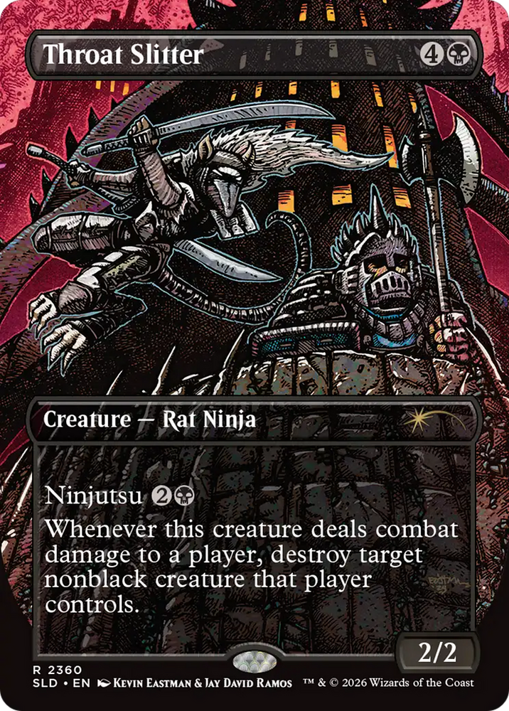 Throat Slitter (2360) [Secret Lair Drop Series] Magic: The Gathering