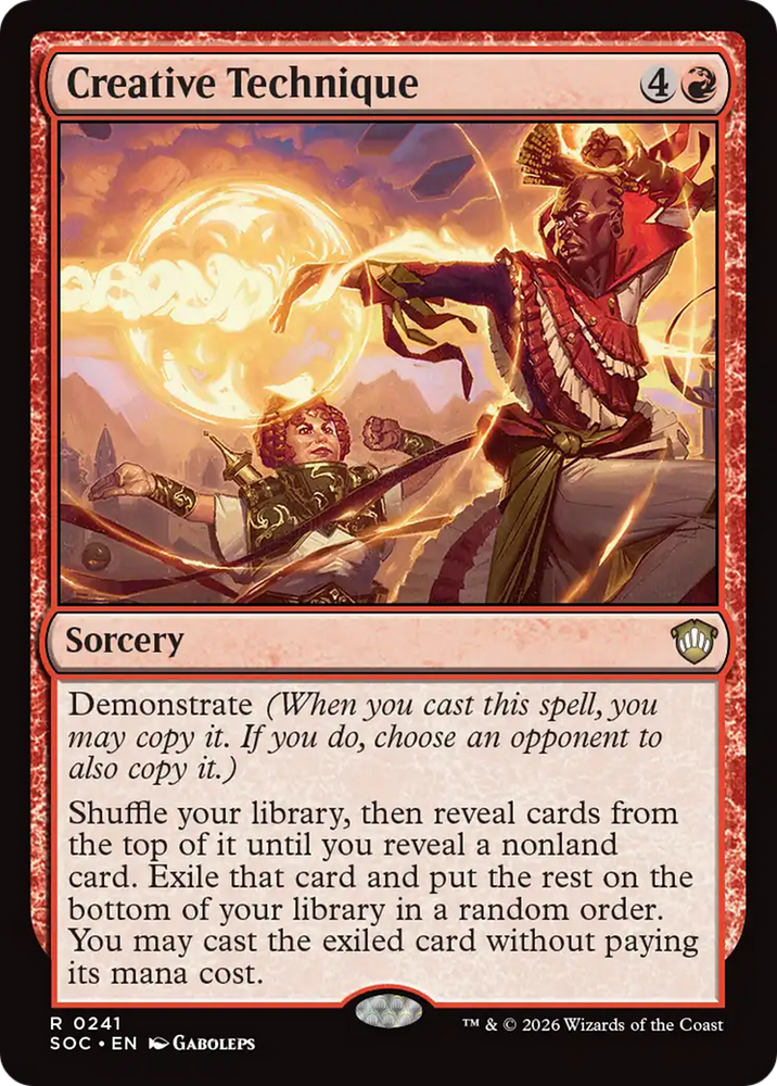Creative Technique [Secrets of Strixhaven Commander] Magic: The Gathering
